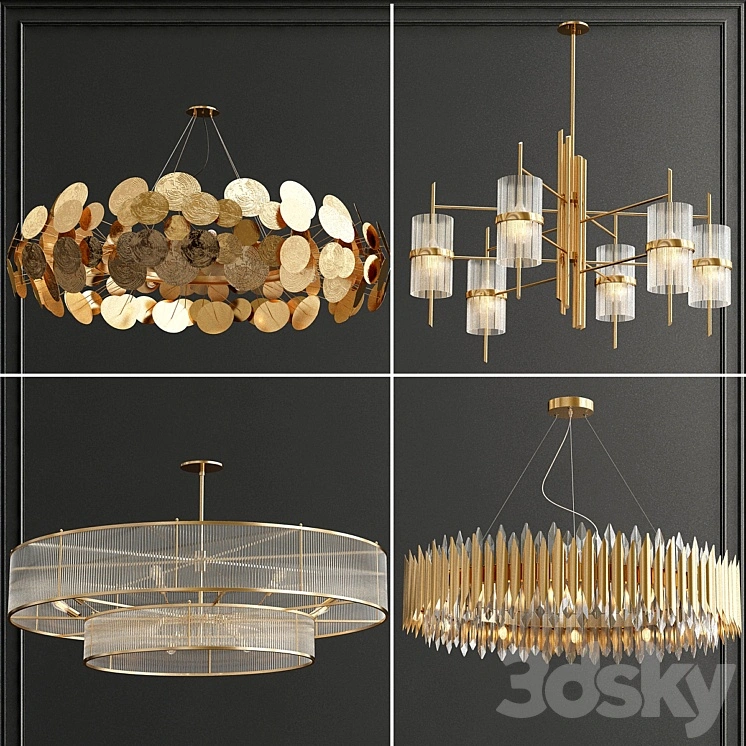 Collection chandeliers 