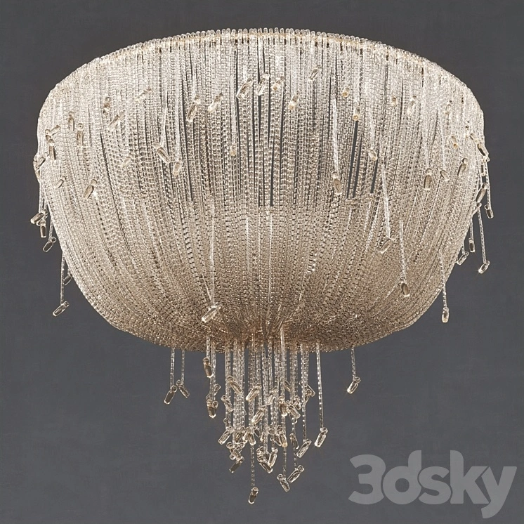 Louise Bradley - Crystal drape light 