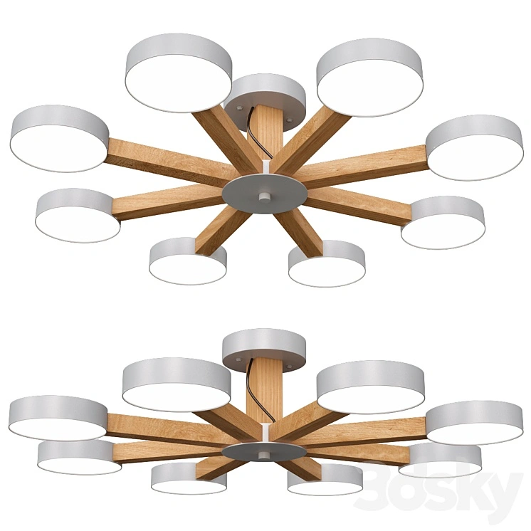 Modern Luxury Multi Stem Lamp Chandelier 