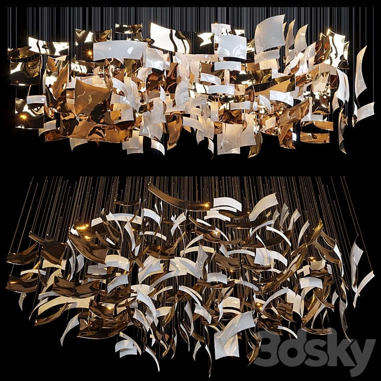 Hanging elements CLOTH - Vargov Design 