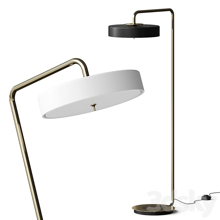 Modest by Cosmo Floor Lamp 