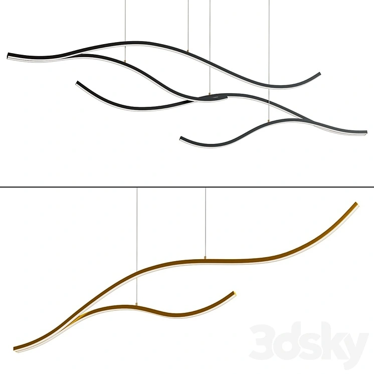 Minimalist Luxe Chandelier 09 