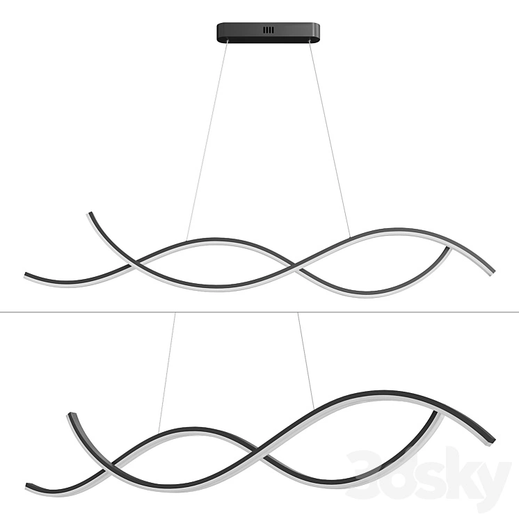 Dimmable Pendant Chandelier 