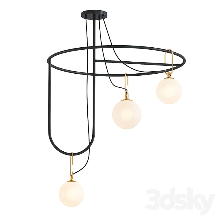 NH S4 Circular Chandelier 