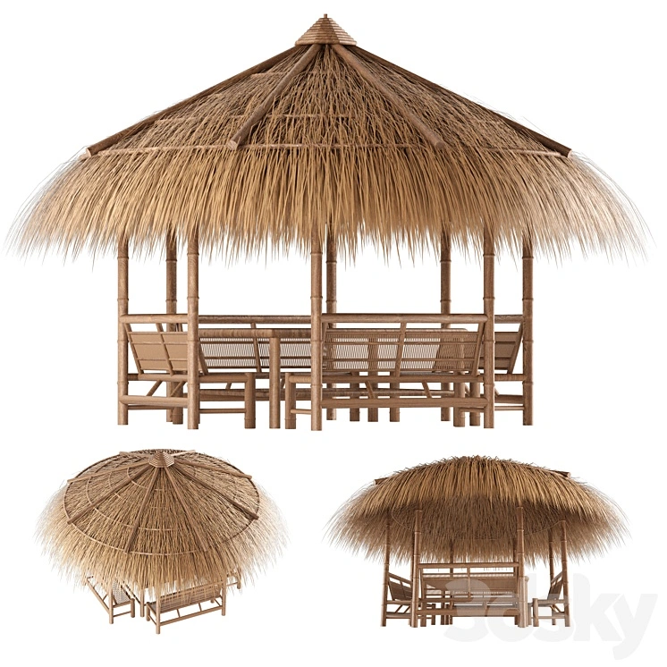 bamboo gazebo 