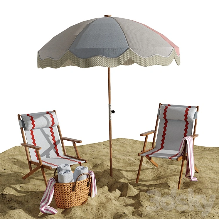 Beach Lounge Outdoor Set 22 