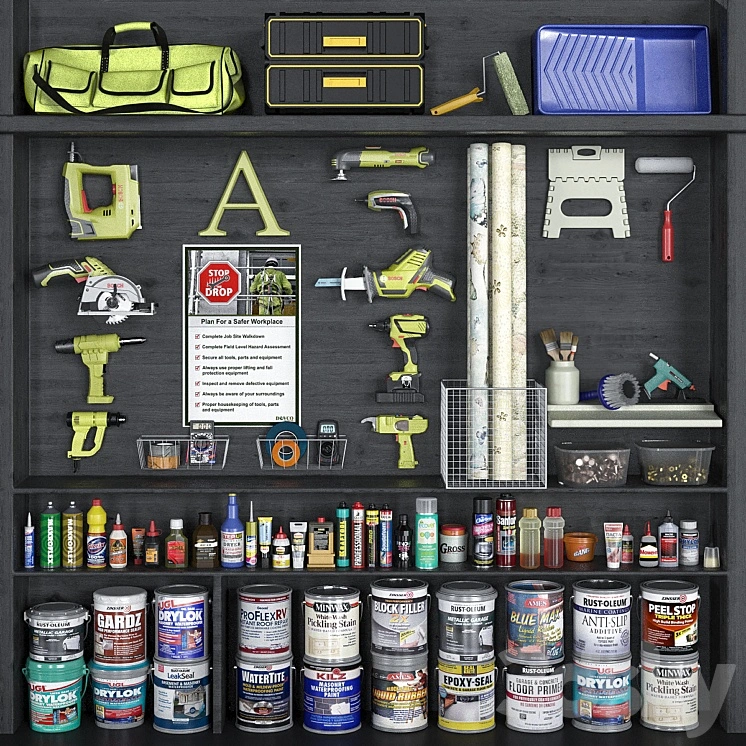 garage tools set 10 