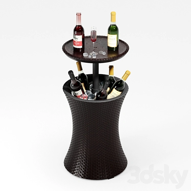 Keter Rattan Cool Bar 