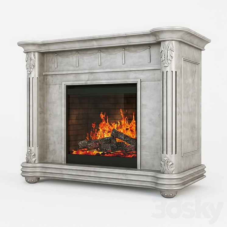 Dimplex Rome White 