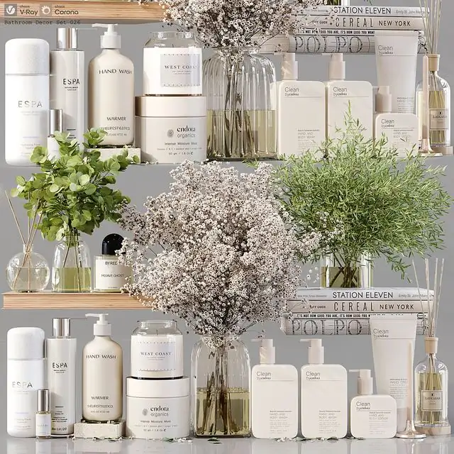 Bathroom Decor Set 026 