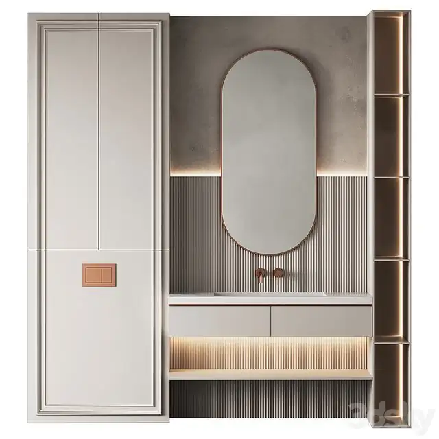 Bathroom furniture 19 (modern style) 