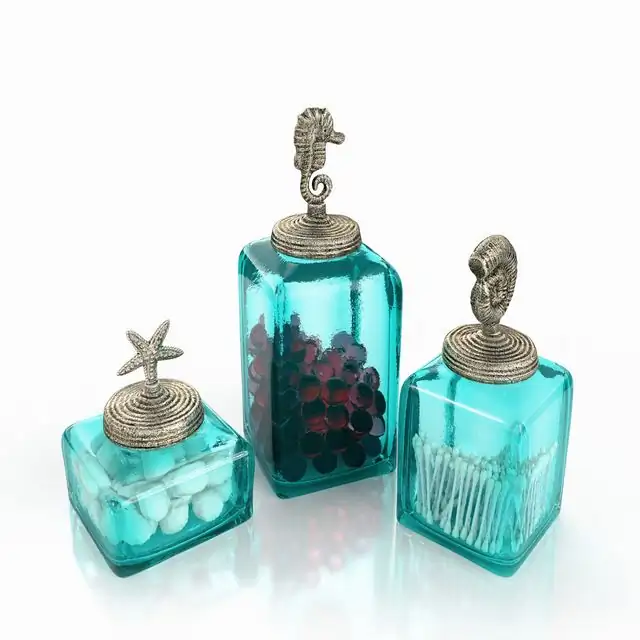 Bathroom Ocean Canisters Set 