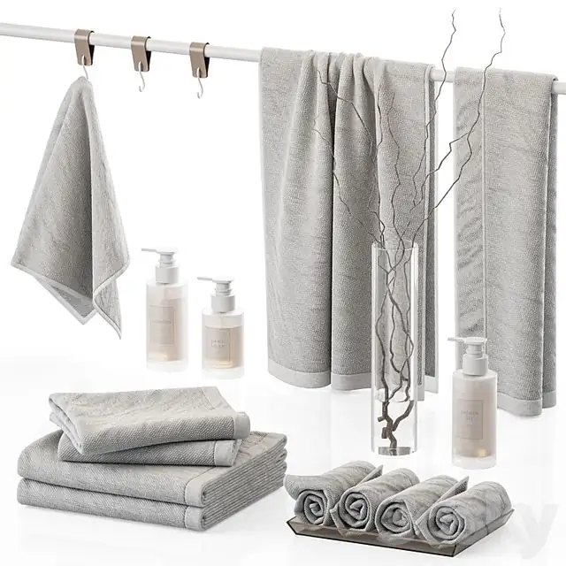 Decorative set for bathroom 04 