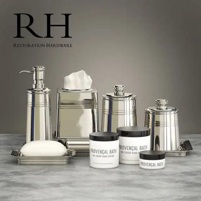 Set_for_bathrooms_Restoration_Hardware_METAL_APOTHECARY_ACCESSORIES 