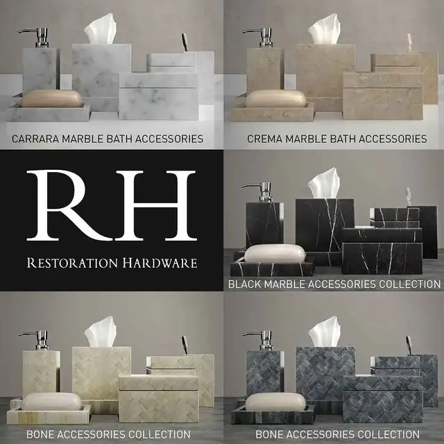 Sets for bathrooms Restoration Hardware 