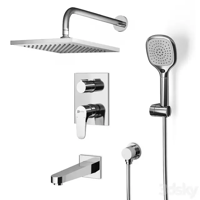 Shower set Lemark Shift 