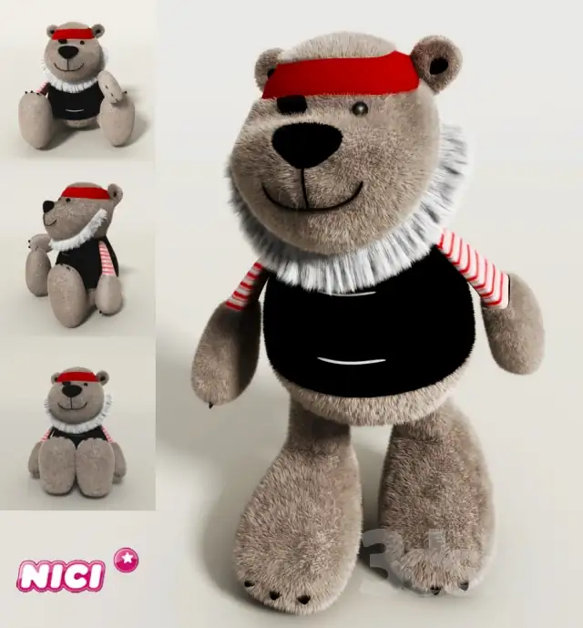 Little bear-pirate 