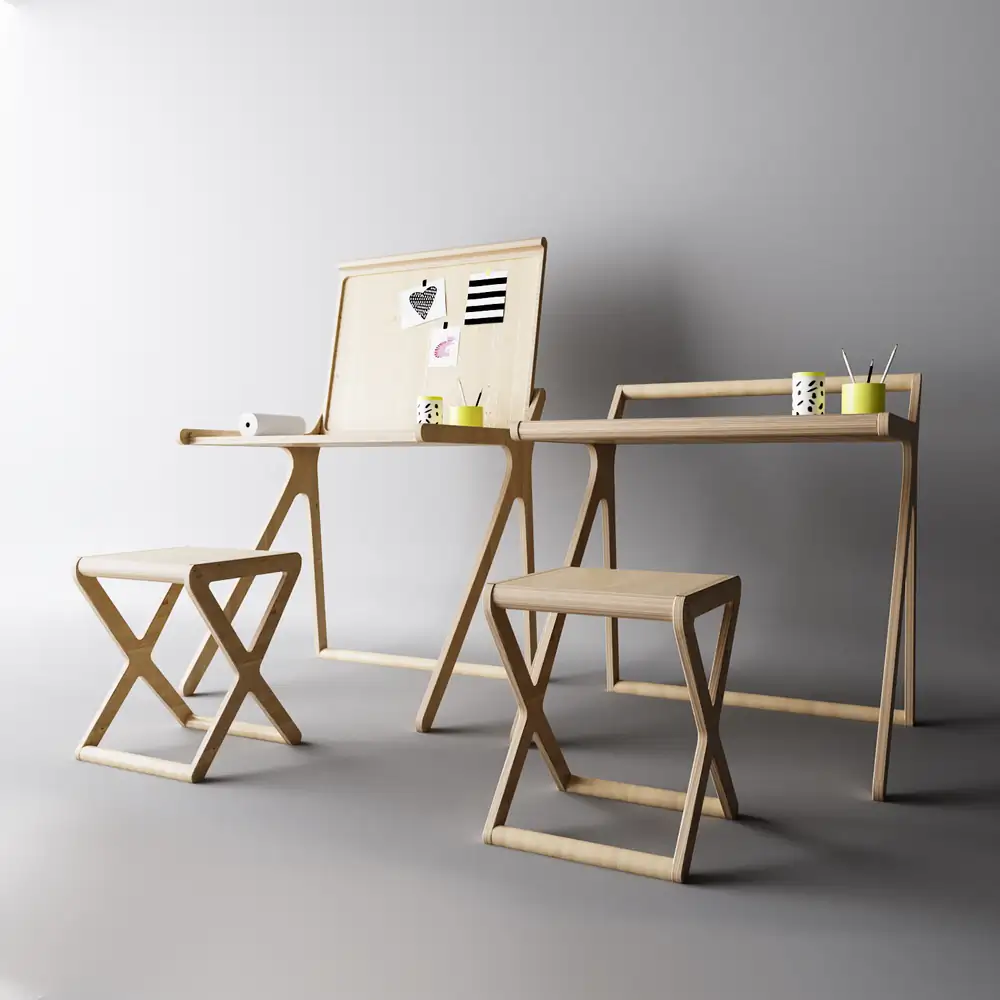 Children & 39 S Table With a Folding Table Top 
