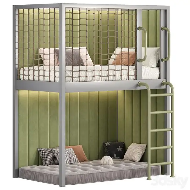 Designer two-level bed Kids room 23 