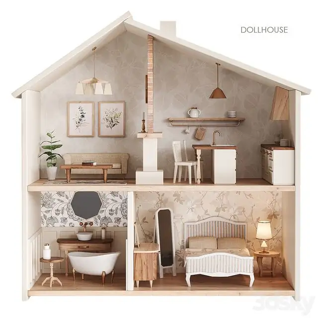 Dollhouse Retro 