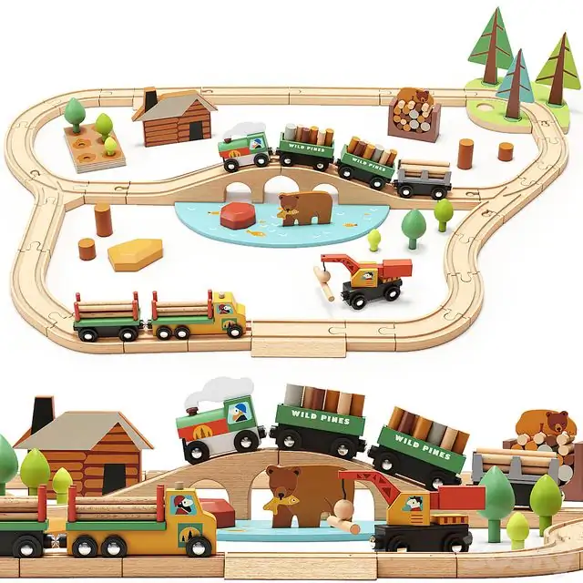 Tender Leaf Wild Pines Train Set Toy 