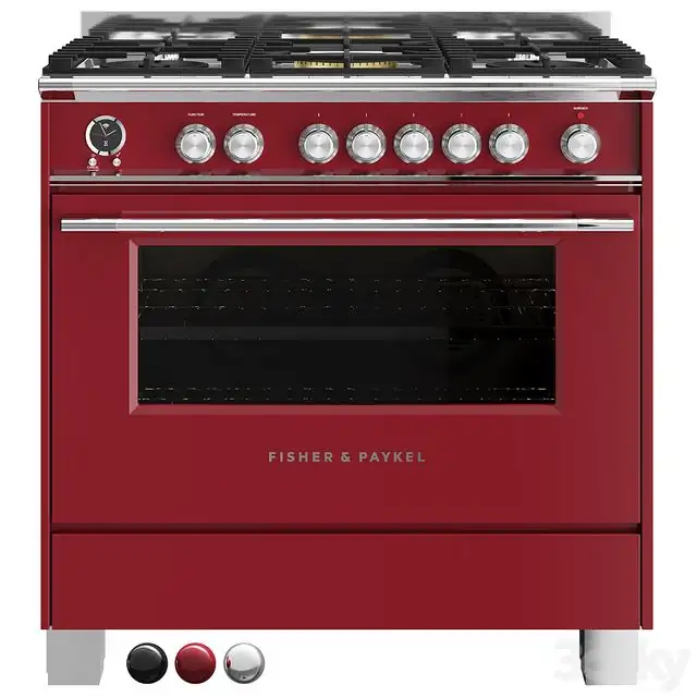 Gas stove Fisher & Paykel OR90SCG6B1 