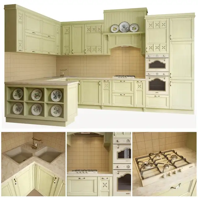Kitchen Lores with facades Provence 