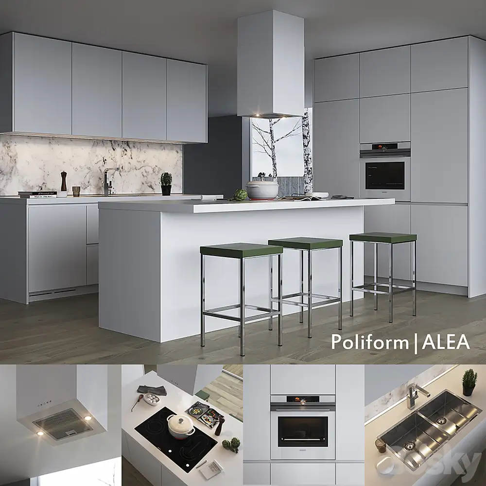 Kitchen Poliform Varenna Alea 
