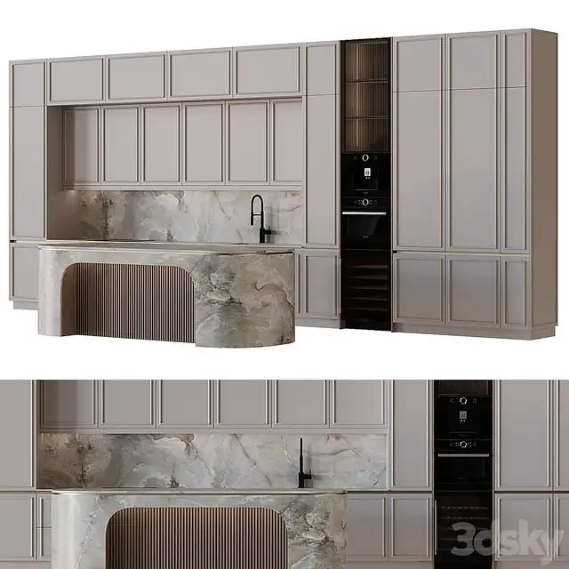Neoclassical style kitchen 65 