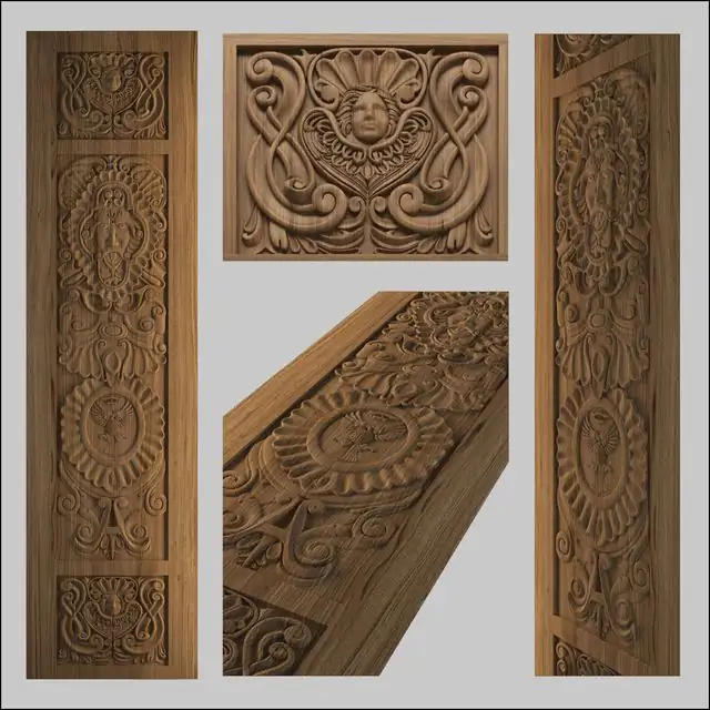Carved door 