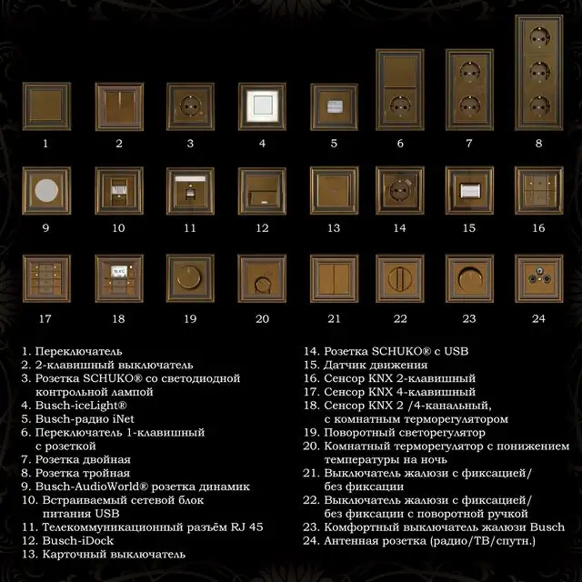 Outlets and switches Abb Dynasty, antique brass 