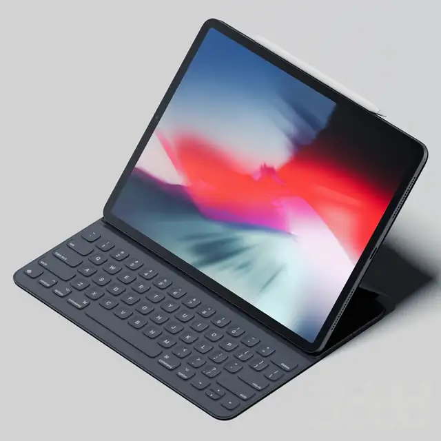 iPad Pro 12,9 (2018) + Smart keyboard + Apple pencil 