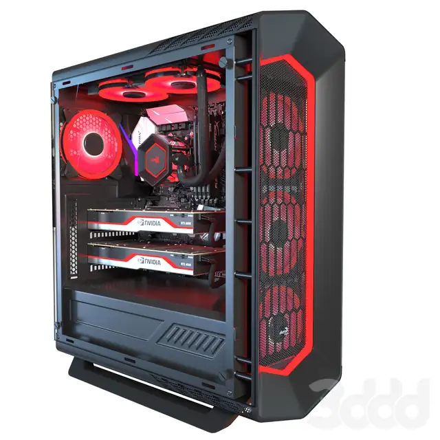 AeroCoolPC Black 