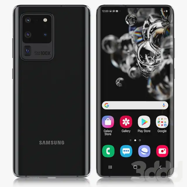 Samsung Galaxy 20 Ultra 5G Cosmic Black 