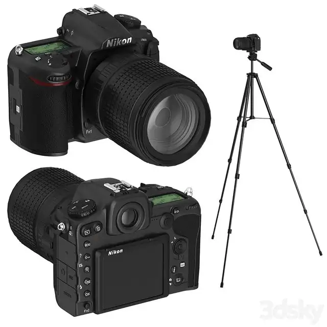 Nikon D500 on a crank 
