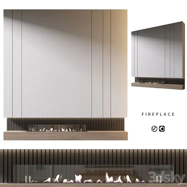 Biofireplace set 