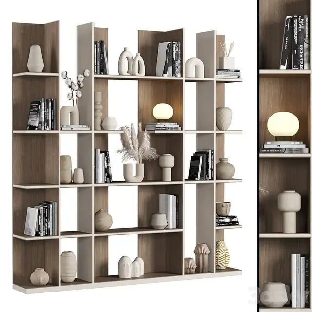 Cabinet with shelves_032 