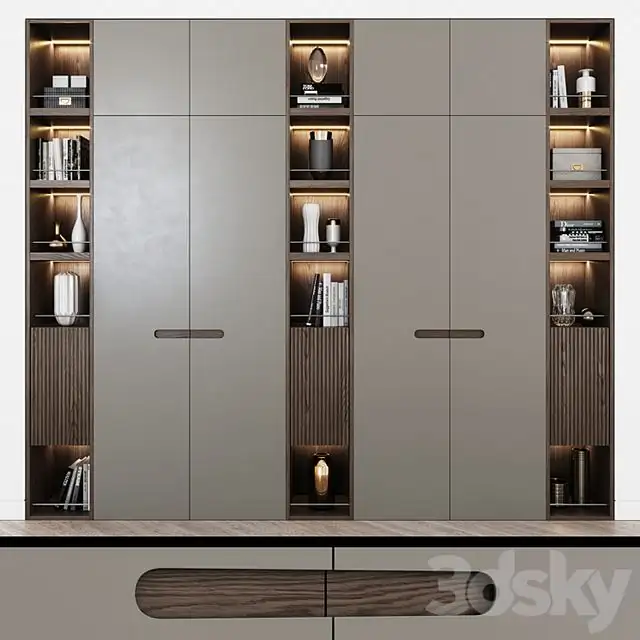 Contemporary wardrobe 08 