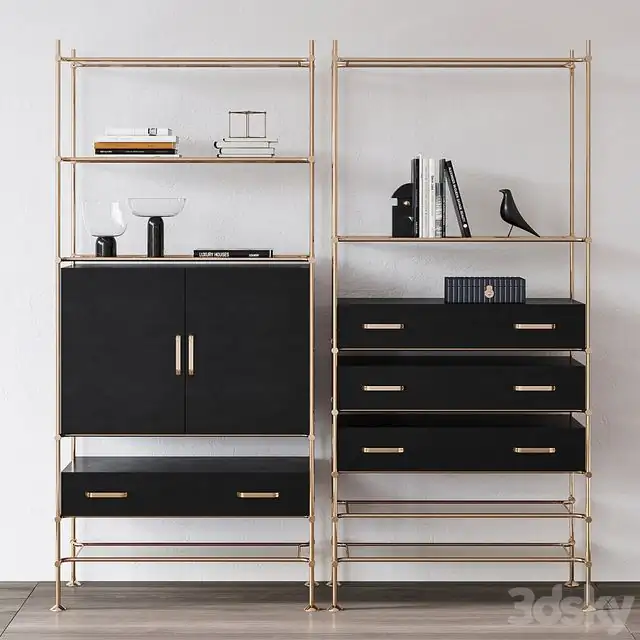 Essential Home Delightfull Mulligan bookcase 