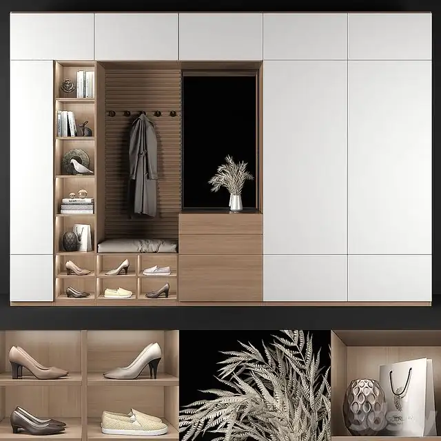 Furniture composition for hallway 69 