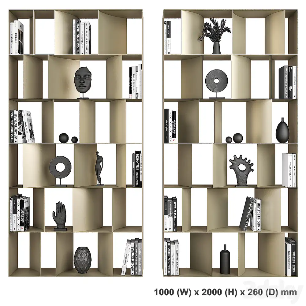 Nautilus Cattelan Italia Bookcases 