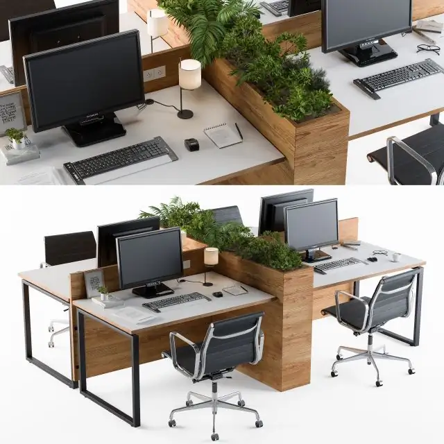 Office Furniture Flower Box 