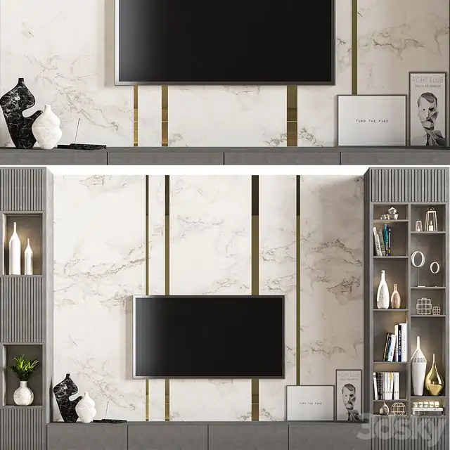 tv _ wall _ set _ 01 