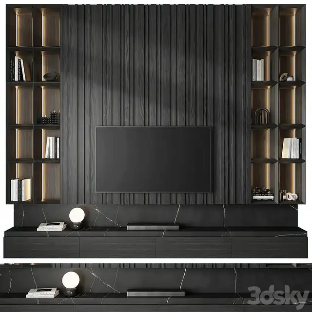 Tv wall set 16 