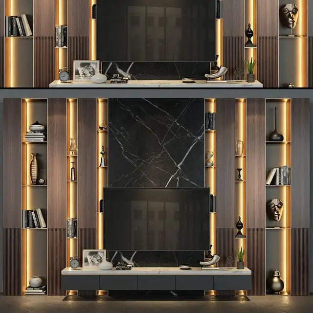TV Wall set 75 
