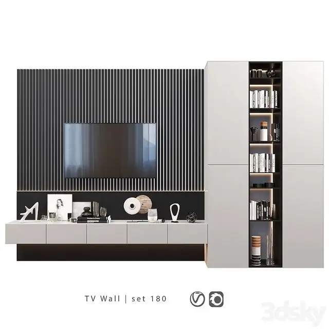 TV Wall set 180 