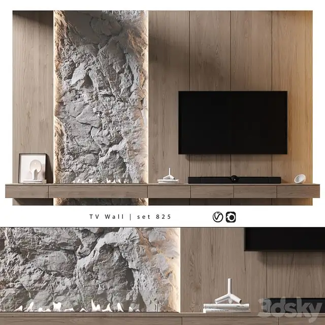 TV Wall set 825 