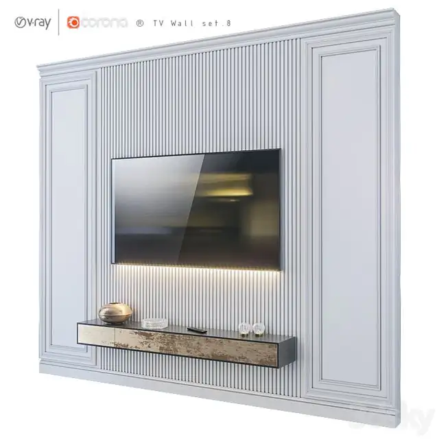 TV Wall set.8 