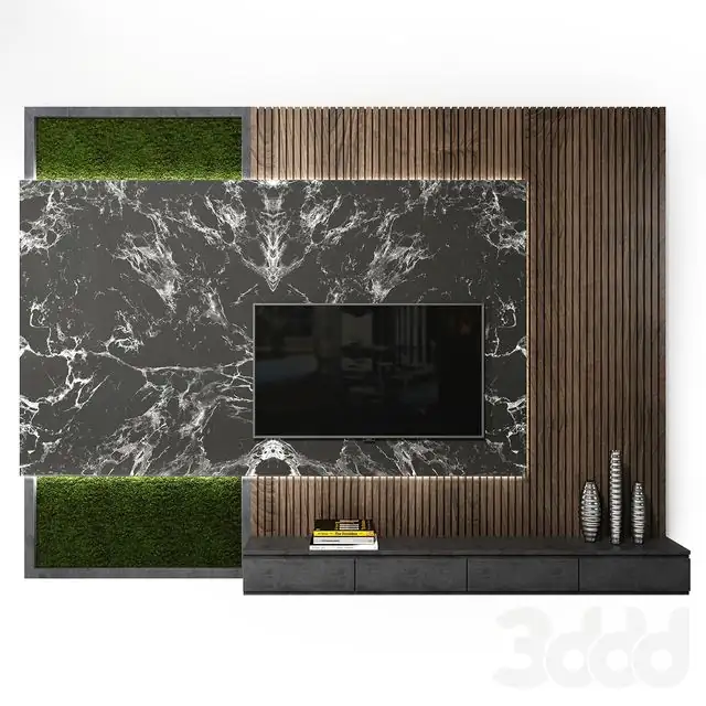 Tv wall set_ 04 