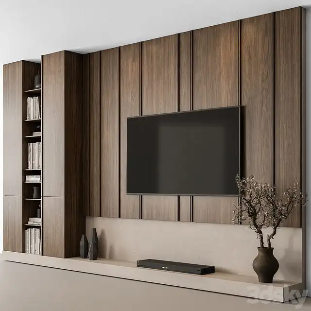 TV Wall Wooden – Set 110 